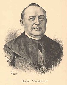 Vinařický, Karel Alois portréja