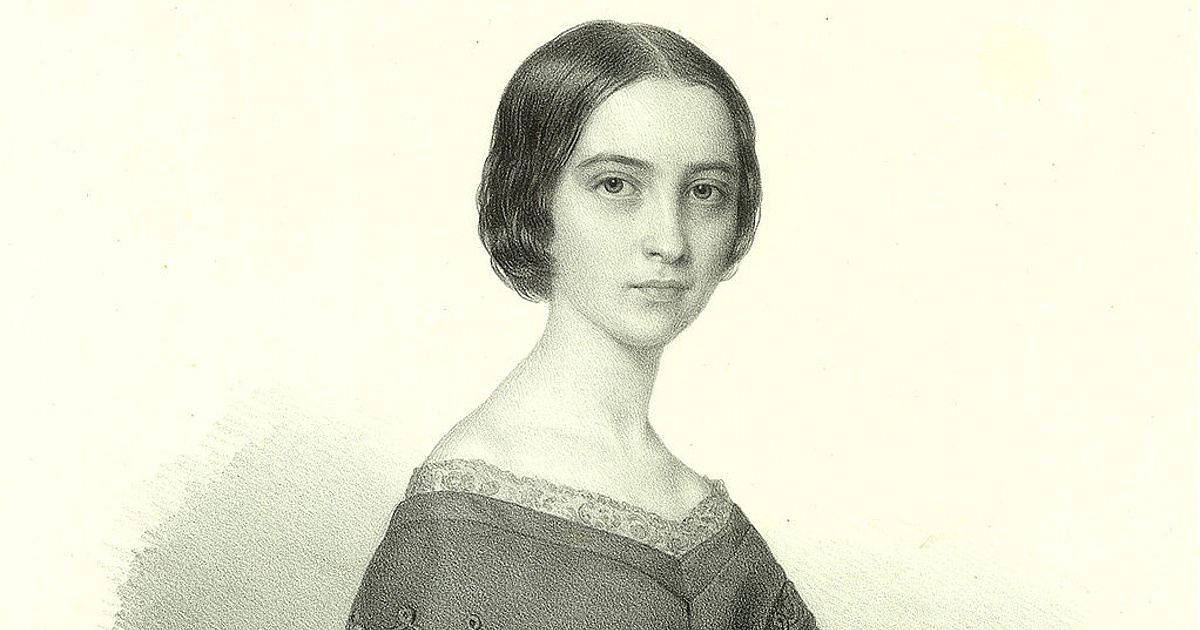 Portre of Szendrey Júlia