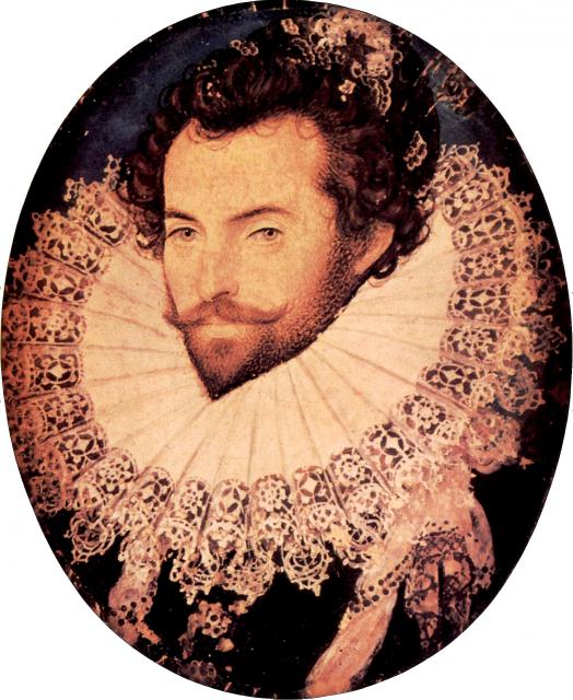 Raleigh, Sir Walter portréja