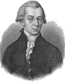 Portre of Blumauer, Johann Aloys