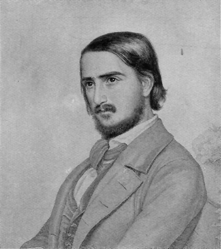 Portre of Herwegh, Georg