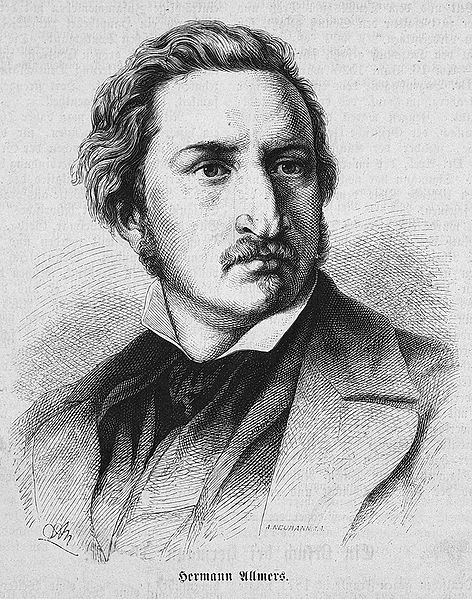 Allmers, Hermann Ludwig portréja