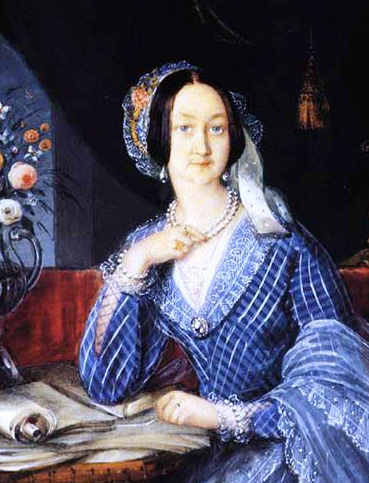 Portre of Pavlova, Karolina Karlovna